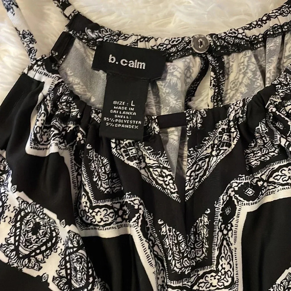 B.Calm Halter Style Dress Sz L - Picture 7 of 8